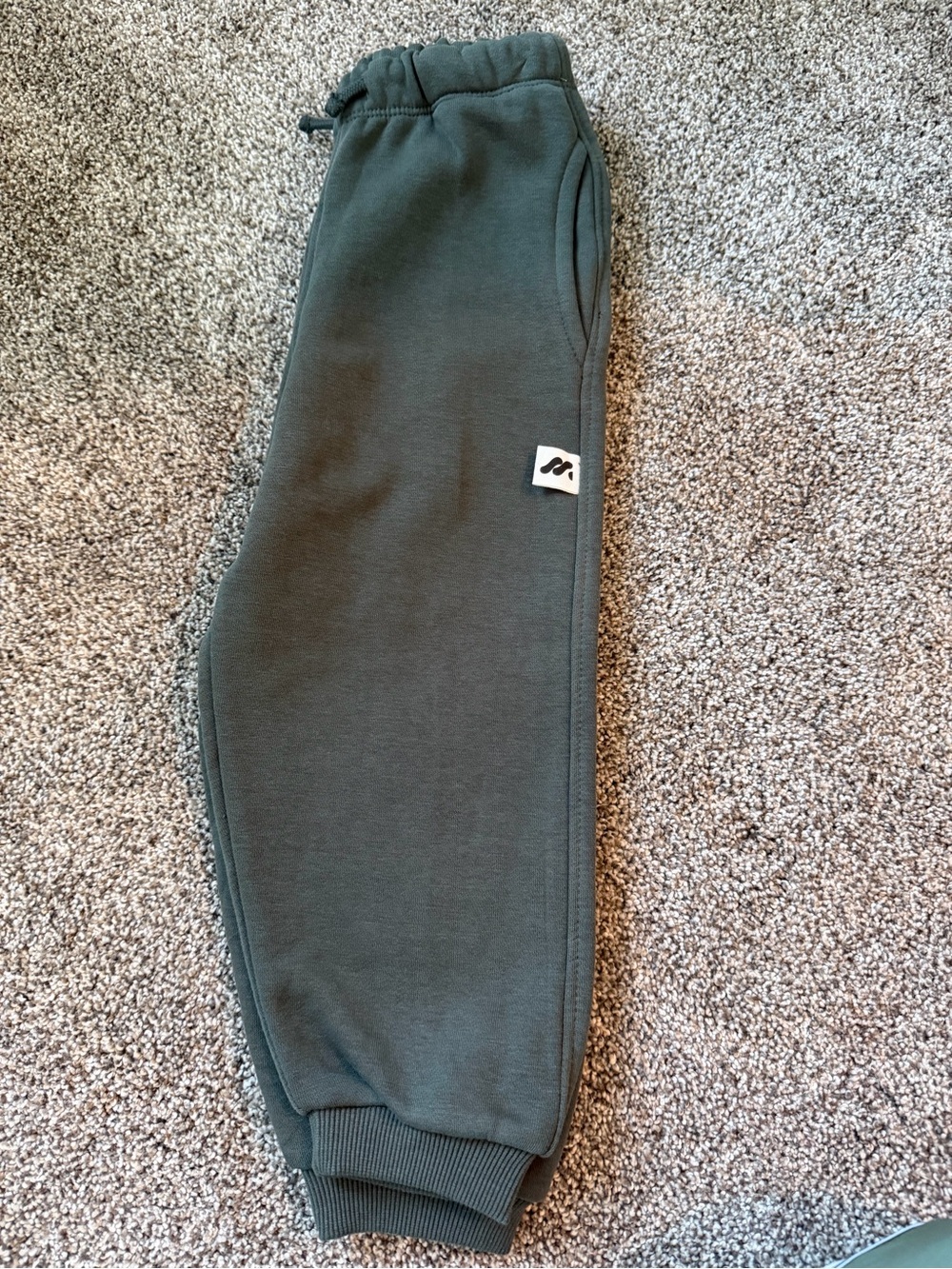 Zara Kids Olive Green Jogger Bottoms